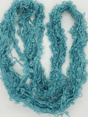 Mohair Loopy Locks - POOL - 1500 Hand Dyed Boucle Yarn B1