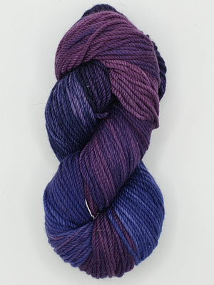 Back Country - VIOLETTA - Hand Dyed Chunky Yarn 4 ounces/125g