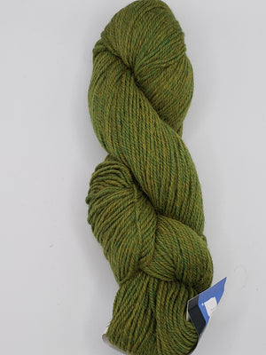 GREEN  Wool Yarn - Worsted Weight 3.5 oz/100gr