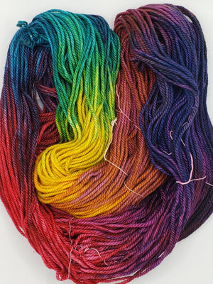 Back Country - HIBISCUS - Hand Dyed Chunky Yarn 4 ounces/125g