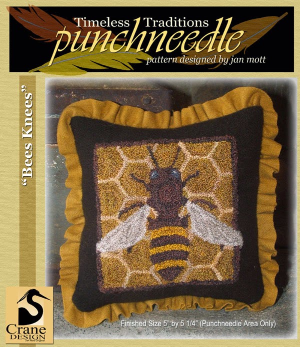 Bees Knees - Punch Needle Pattern