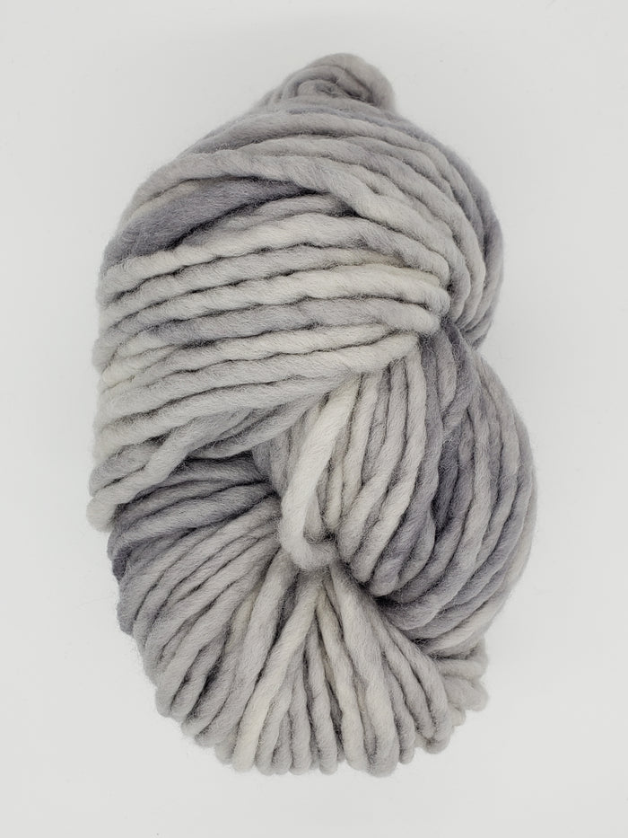 Flouf - CLIFF - 100% Merino Chunky - Fleece Artist Hand Dyed Yarn - Grey