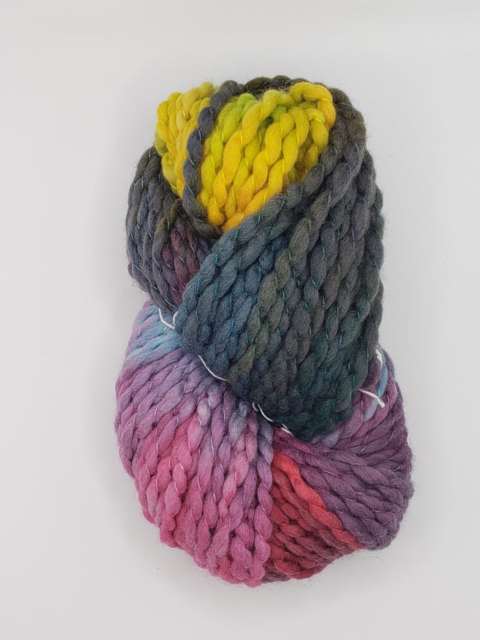 Crimp - COSMOS - Hand Dyed Chunky Textured Yarn - Landscape Shades