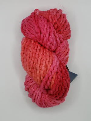 Crimp - ITALIAN ROSE - Hand Dyed Chunky Textured Yarn - Landscape Shades