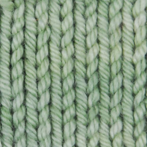 Wonder Woolen - ARTICHOKE -  Fleece Artist Hand Dyed Yarn - Shades of Light Green