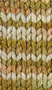 Wonder Woolen - BOREAL -  Fleece Artist Hand Dyed Yarn - Shades of Green/Brown
