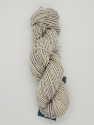 Wonder Woolen - BONE - Fleece Artist Hand Dyed Yarn - Neutral Off White