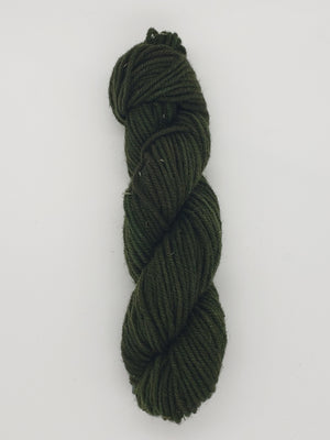 Wonder Woolen - CEDAR -  Fleece Artist Hand Dyed Yarn - Shades of Dark Green
