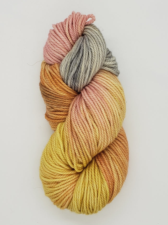 Back Country - FIRE OPAL - Hand Dyed Chunky Yarn 4 ounces/125g