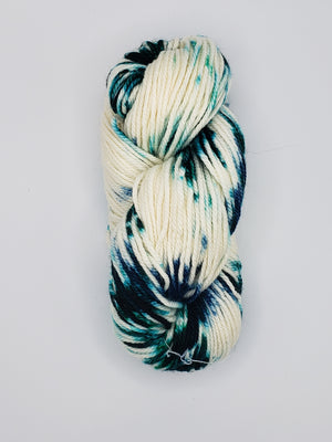Back Country - HURRICANE - OOAK - Hand Dyed Chunky Yarn 4 ounces/125g
