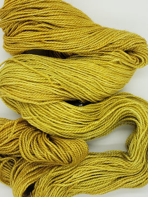 Godiva DK - LARCH - Hand Dyed Yarn - Wool/Silk