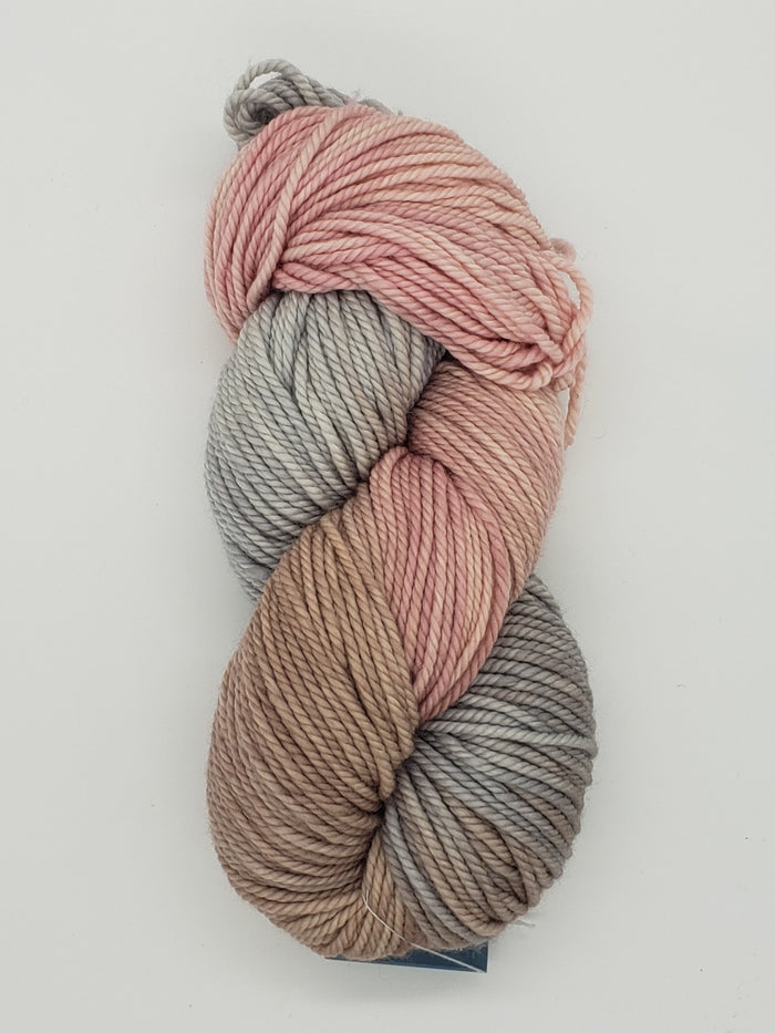 Back Country - MORNING MIST - Hand Dyed Chunky Yarn 4 ounces/125g
