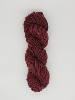 Wonder Woolen - MULBERRY - Fleece Artist Hand Dyed Yarn