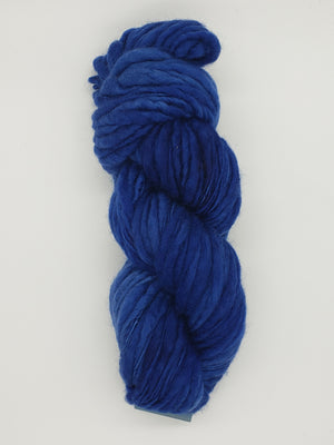 Slubby - POLAR SEA -  Merino/Blue Face Leicester - Hand Dyed Textured Yarn Thick and Thin  - Variegated Shades