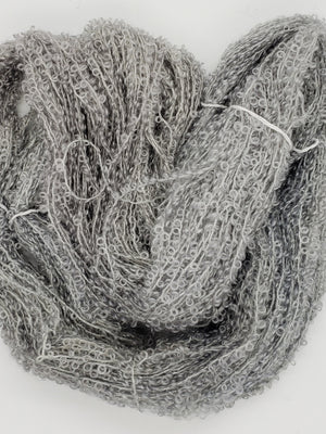Wool Curly Locks - SMOKE - Hand Dyed Textured Yarn - Landscape Shades