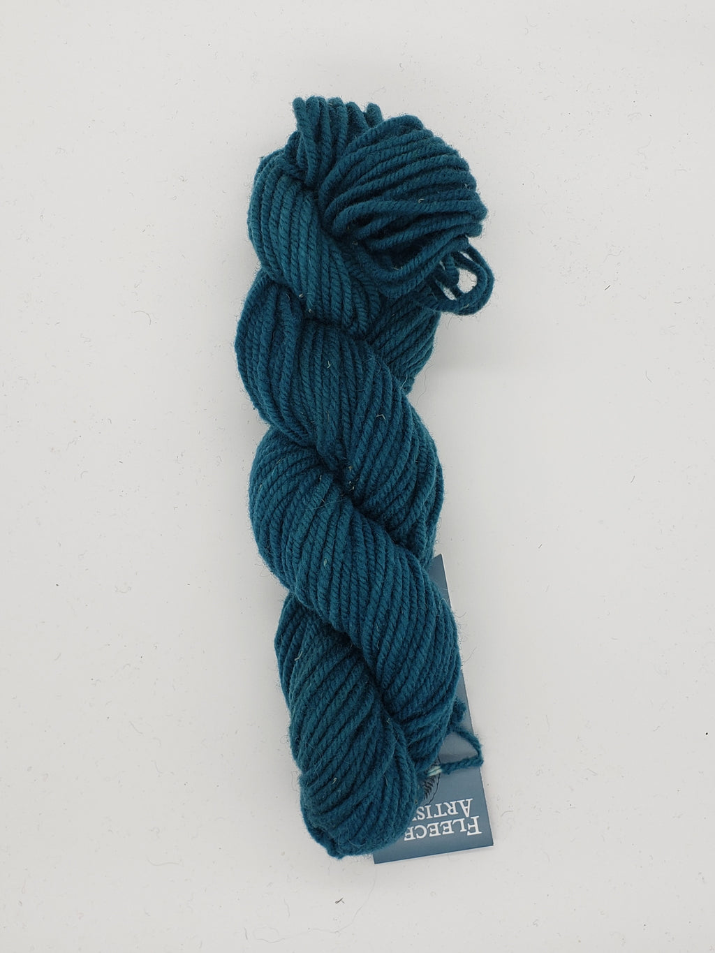 Wonder Woolen - TOURMALINE - Fleece Artist Hand Dyed Yarn - Blue/Green