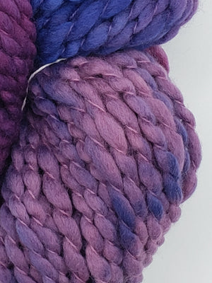 Crimp - AMETHYST - Hand Dyed Chunky Textured Yarn - Landscape Shades