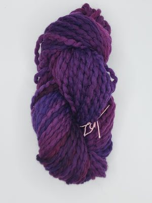 Crimp - RADIANT ORCHID - Hand Dyed Chunky Textured Yarn - Landscape Shades