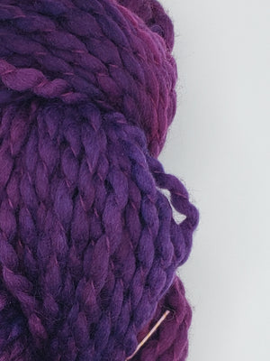 Crimp - RADIANT ORCHID - Hand Dyed Chunky Textured Yarn - Landscape Shades