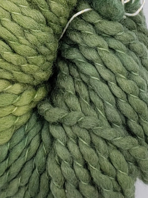 Crimp - WASABI - Hand Dyed Chunky Textured Yarn - Landscape Shades
