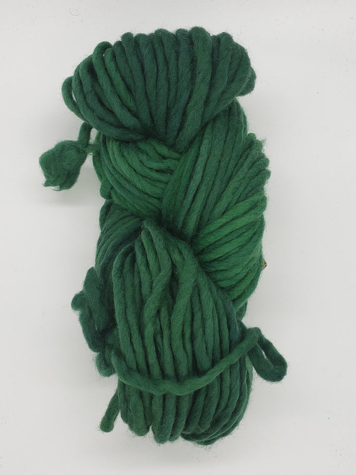 Flouf - SEA GREEN - OOAK 100% Merino Chunky - Fleece Artist Hand Dyed Yarn