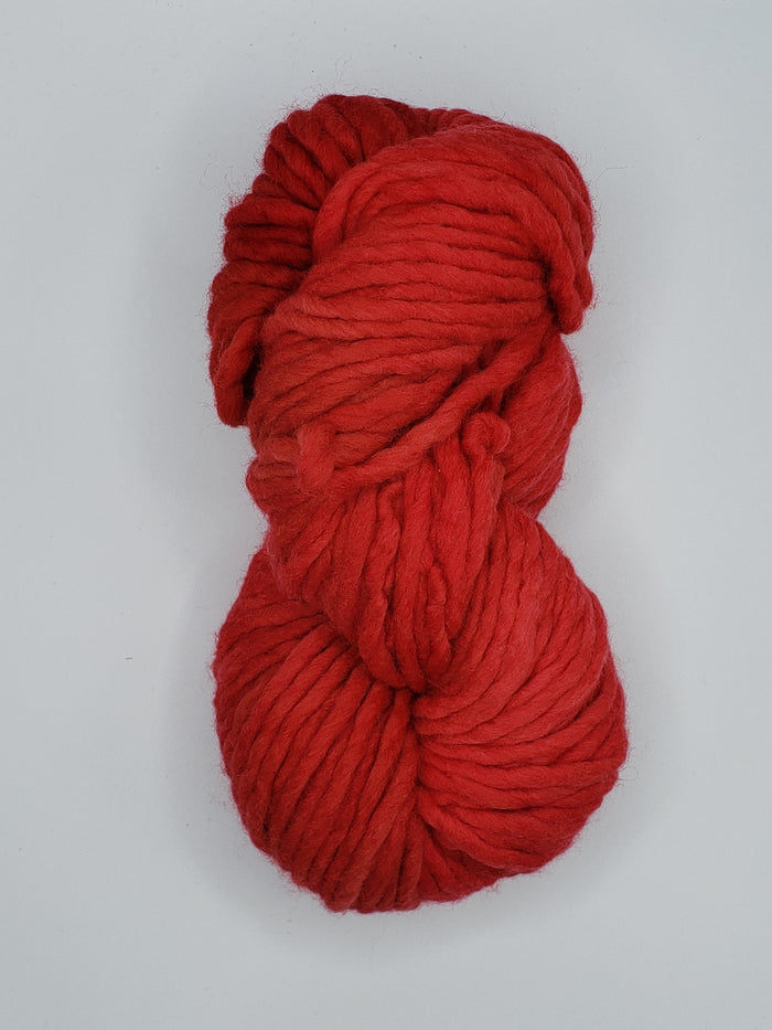 Flouf - DESERT CORAL - 100% Merino Chunky - OOAK Fleece Artist Hand Dyed Yarn