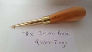 Irish Rug Hook ERGO Regular Length Shank 4/6/8/9mm Sizes