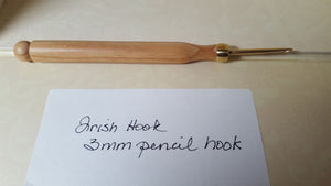 Irish Rug Hook Pencil 3mm/4mm/5mm/6mm Sizes