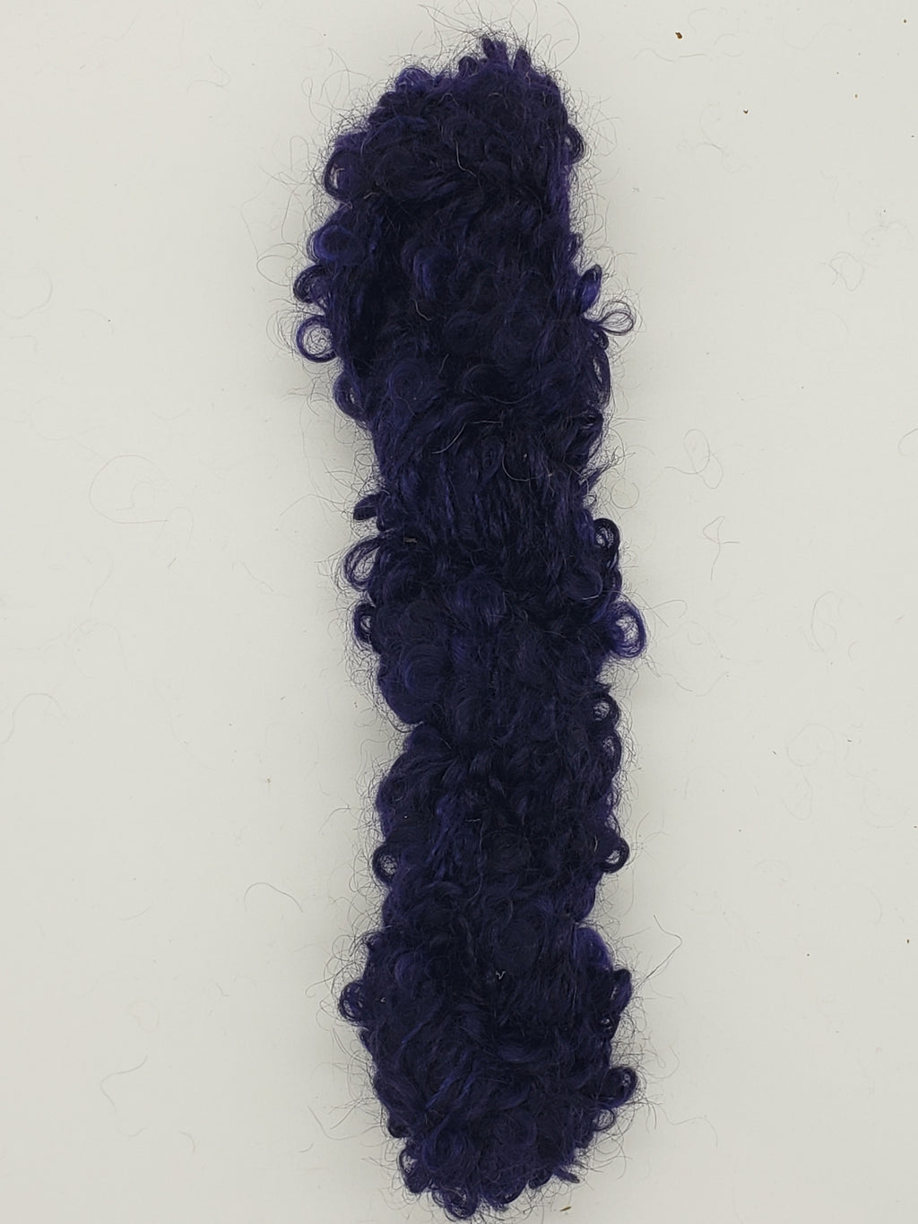 Mohair Loopy Locks - DARK VIOLETTE - 2169 Hand Dyed Boucle Yarn B2