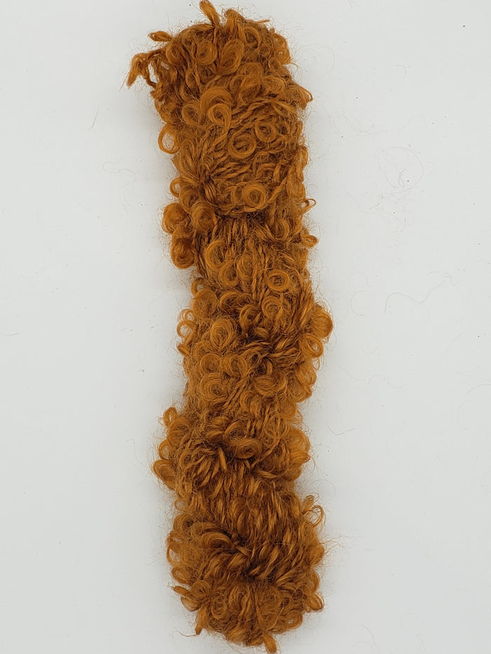 Mohair Loopy Locks - AUTUMN - 2388 Hand Dyed Boucle Yarn B1