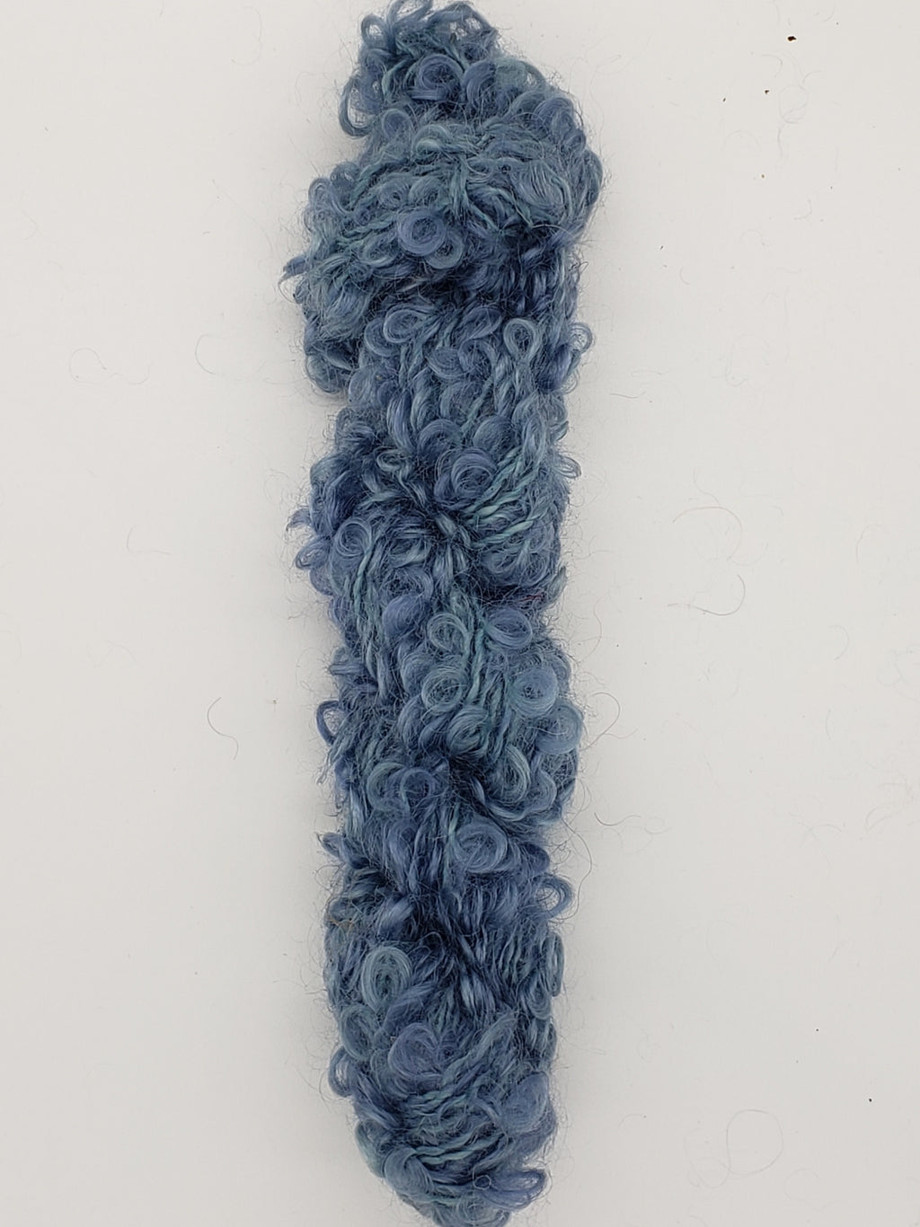 Mohair Loopy Locks - SEASIDE - 5513 Hand Dyed Boucle Yarn B2