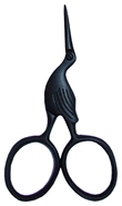 Primitive Stork Scissors 2.50 inch