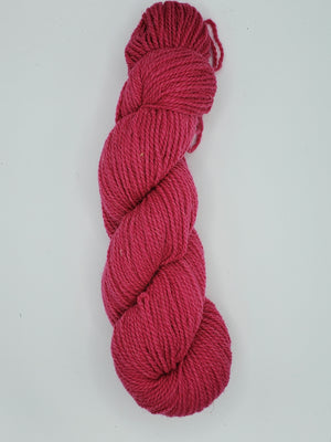 ISLAND WOOL - HOT PINK - 2 Ply Worsted Yarn for Rug Hooking