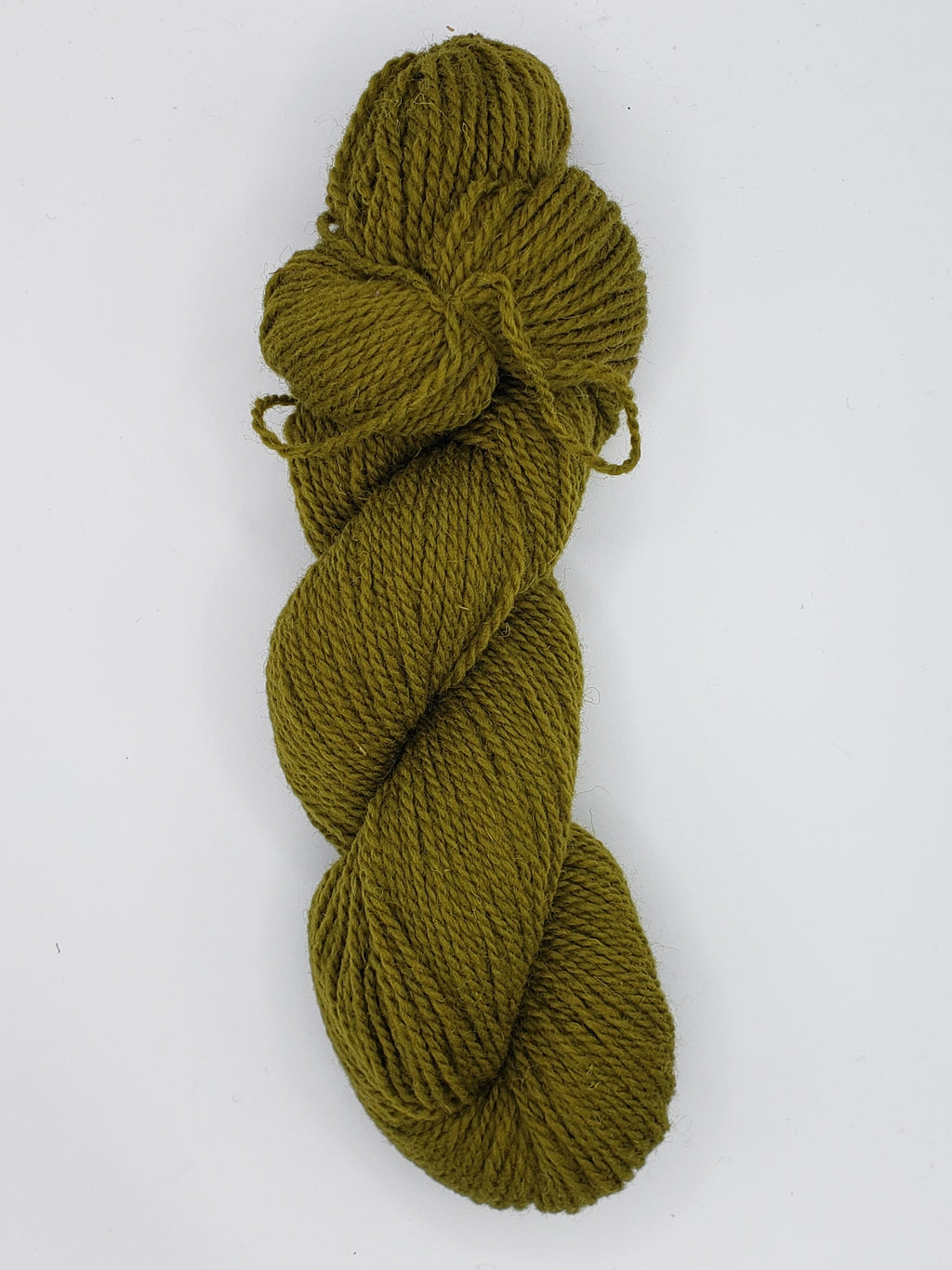 ISLAND WOOL - OLIVE - 2 Ply Worsted Yarn for Rug Hooking