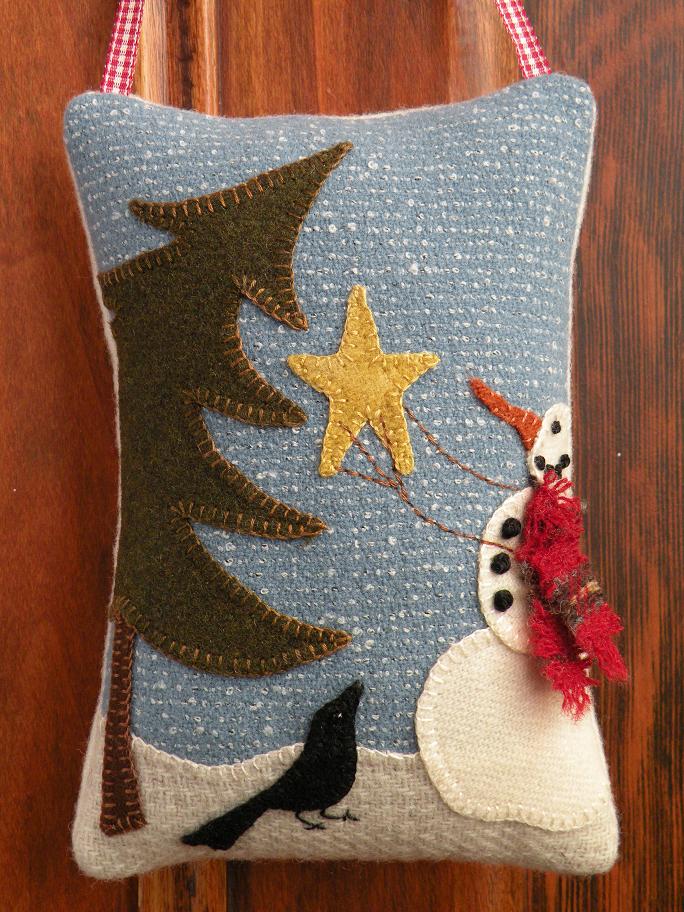 Forest Friends Wool Applique Pattern - Meetinghouse Hill