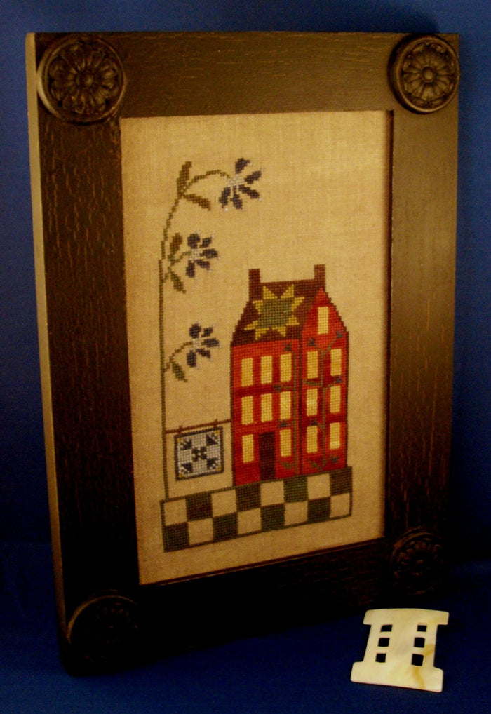 Quilted Shaker House - Cross Stitch Digital Pattern