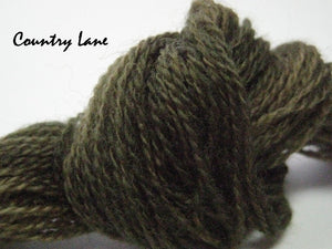 Country Lane #014 - Wool Thread for Needle Punch and Wool Applique - Red Sand Fibre