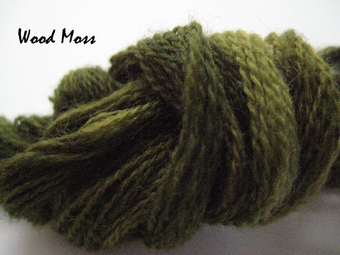 Wood Moss #009 - Wool Thread for Needle Punch and Wool Applique - Red Sand Fibre