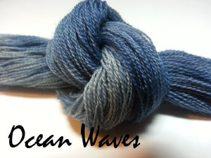 Ocean Waves #010 - Wool Thread for Needle Punch and Wool Applique - Red Sand Fibre