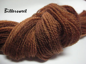 Bittersweet #054 - Wool Thread for Needle Punch and Wool Applique - Red Sand Fibre