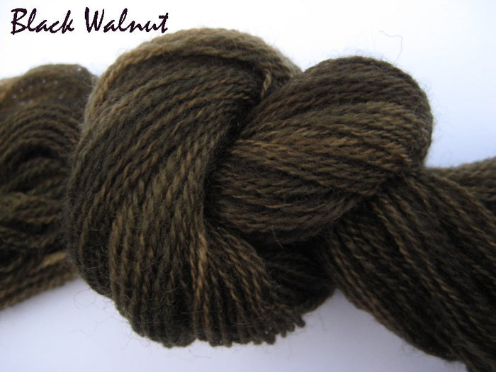 Black Walnut #052 - Wool Thread for Needle Punch and Wool Applique - Red Sand Fibre