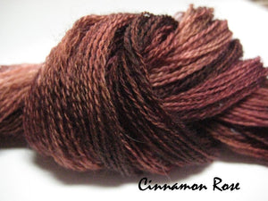 Cinnamon Rose #055 - Wool Thread for Needle Punch and Wool Applique - Red Sand Fibre