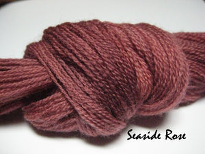 Seaside Roses #021 - Wool Thread for Needle Punch and Wool Applique - Red Sand Fibre