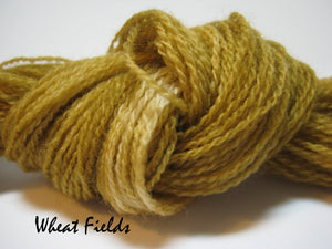 Wheat Fields #033 - Wool Thread for Needle Punch and Wool Applique - Red Sand Fibre