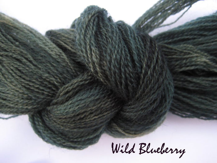 Wild Blueberry #051 - Wool Thread for Needle Punch and Wool Applique - Red Sand Fibre
