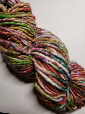 WILDFLOWER BOUQUET - Hand Dyed Multi-Colour Chunky Yarn for Rug Hooking - RSS195