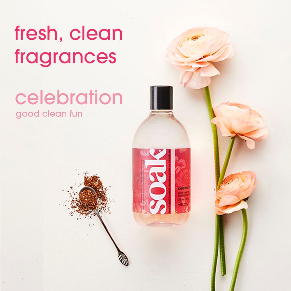 SOAK WASH  -  Celebration - Travel Size 90ml/3oz 18+ washes