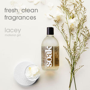 SOAK WASH  -  Lacey - Travel Size 90ml/3oz 18+ washes
