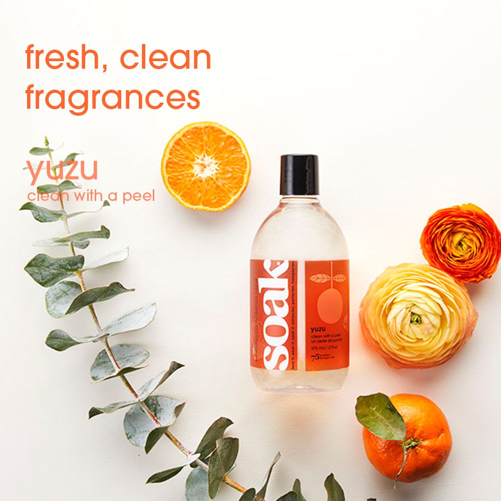 SOAK WASH  -  Yuzu - Travel Size 90ml/3oz 18+ washes