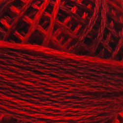M43 Vibrant Reds Hand Dyed Cotton 3 Strand Valdani